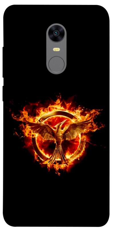 Чохол itsPrint Hunger games logo для Xiaomi Redmi 5 Plus / Redmi Note 5 (Single Camera), кіно, купити оптом з доставкою