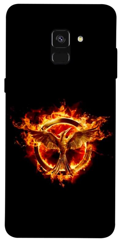 Чохол itsPrint Hunger games logo для Samsung A530 Galaxy A8 (2018), кіно, купити оптом з доставкою