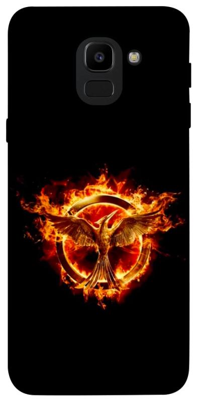 Чохол itsPrint Hunger games logo для Samsung J600F Galaxy J6 (2018), кіно, купити оптом з доставкою