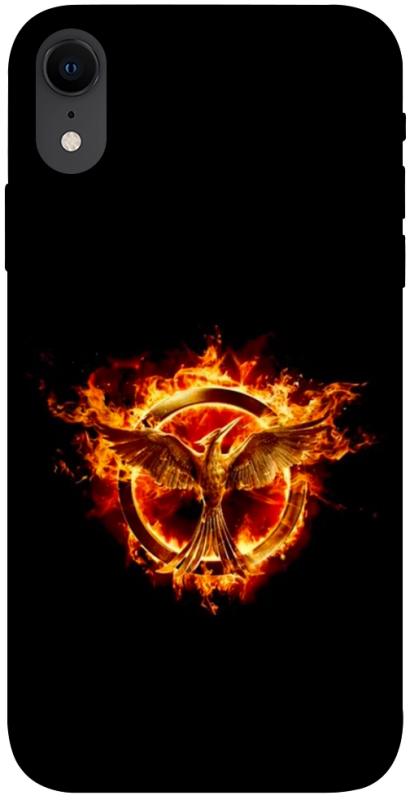 Чохол itsPrint Hunger games logo для Apple iPhone XR (6.1"), кіно, купити оптом з доставкою
