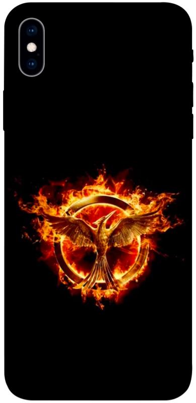 Чохол itsPrint Hunger games logo для Apple iPhone XS Max (6.5"), кіно, купити оптом з доставкою