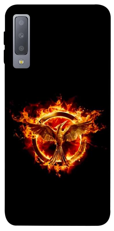Чохол itsPrint Hunger games logo для Samsung A750 Galaxy A7 (2018), кіно, купити оптом з доставкою