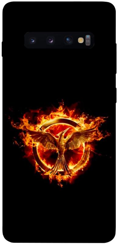 Чохол itsPrint Hunger games logo для Samsung Galaxy S10+, кіно, купити оптом з доставкою