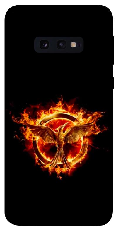 Чохол itsPrint Hunger games logo для Samsung Galaxy S10e, кіно, купити оптом з доставкою