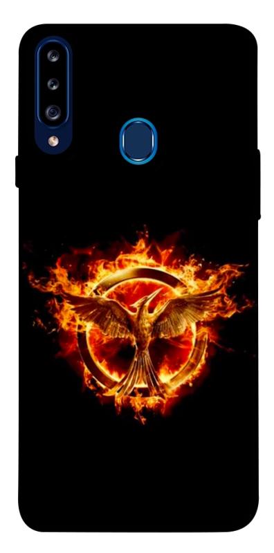 Чохол itsPrint Hunger games logo для Samsung Galaxy A20s, кіно, купити оптом з доставкою