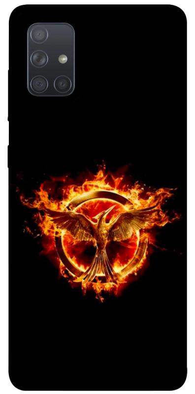 Чохол itsPrint Hunger games logo для Samsung Galaxy A71, кіно, купити оптом з доставкою