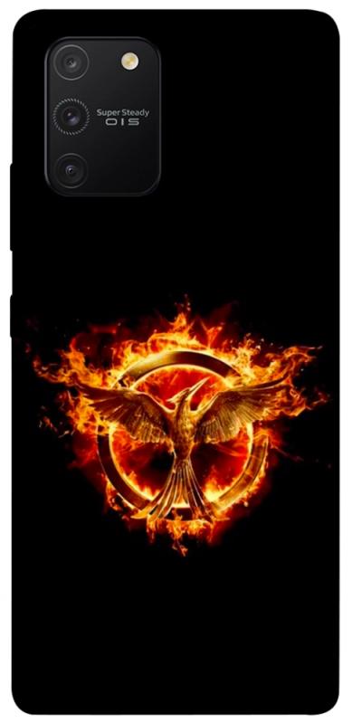 Чохол itsPrint Hunger games logo для Samsung Galaxy S10 Lite, кіно, купити оптом з доставкою