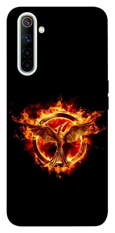 Чохол itsPrint Hunger games logo для Realme 6, кіно, купити оптом з доставкою