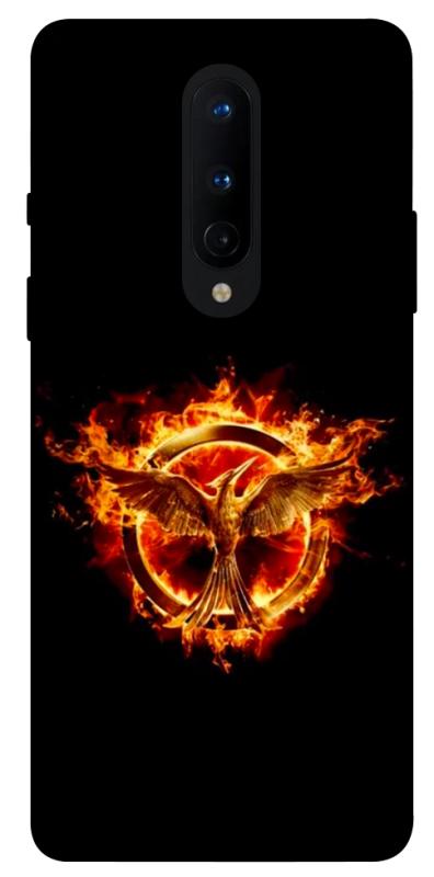 Чохол itsPrint Hunger games logo для OnePlus 8, кіно, купити оптом з доставкою