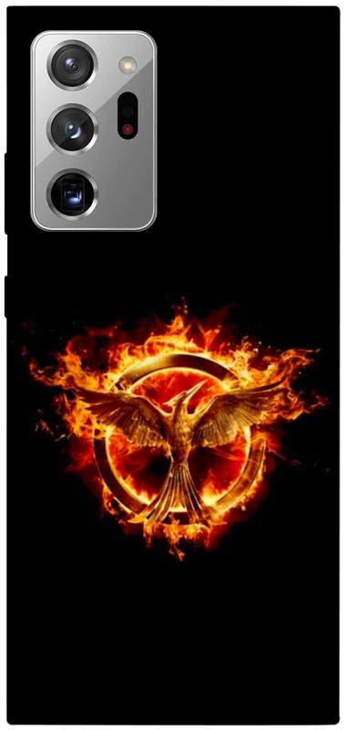 Чохол itsPrint Hunger games logo для Samsung Galaxy Note 20 Ultra, кіно, купити оптом з доставкою