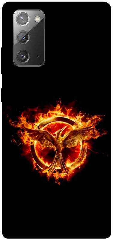 Чохол itsPrint Hunger games logo для Samsung Galaxy Note 20, кіно, купити оптом з доставкою