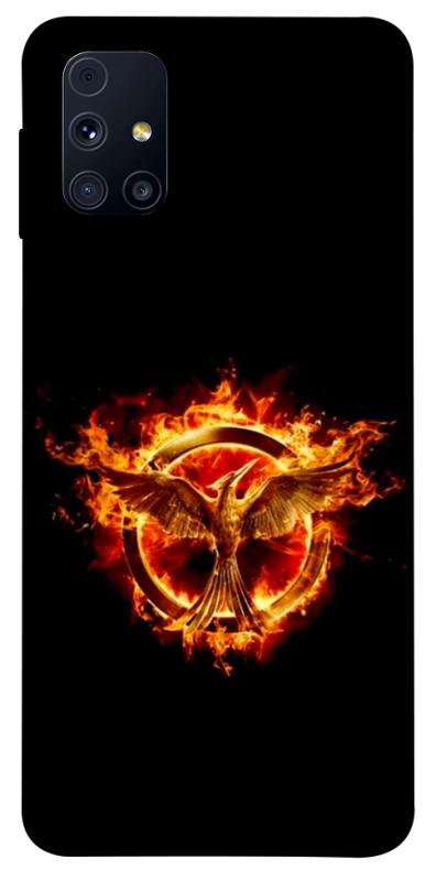 Чохол itsPrint Hunger games logo для Samsung Galaxy M31s, кіно, купити оптом з доставкою