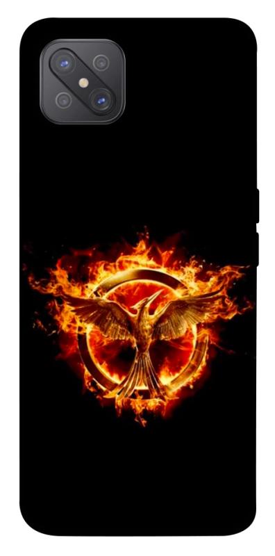 Чохол itsPrint Hunger games logo для Oppo A92s, кіно, купити оптом з доставкою