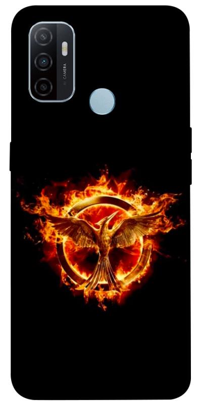 Чохол itsPrint Hunger games logo для Oppo A53 / A32 / A33, кіно, купити оптом з доставкою