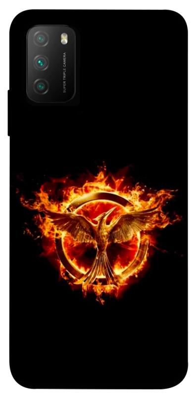 Чохол itsPrint Hunger games logo для Xiaomi Poco M3, кіно, купити оптом з доставкою