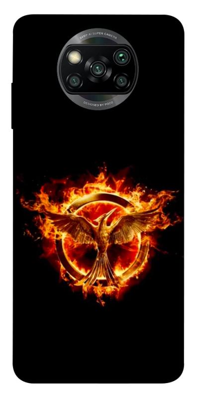 Чохол itsPrint Hunger games logo для Xiaomi Poco X3 NFC / Poco X3 Pro, кіно, купити оптом з доставкою