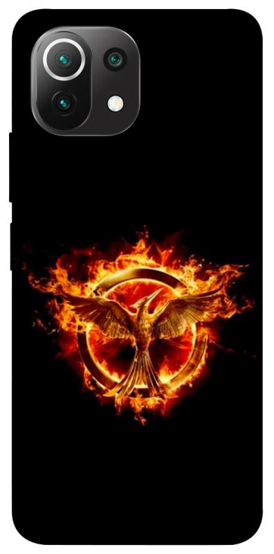 Чохол itsPrint Hunger games logo для Xiaomi Mi 11 Lite, кіно, купити оптом з доставкою