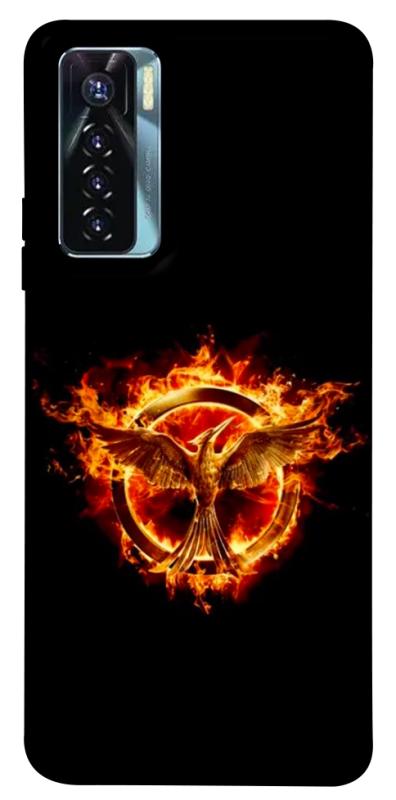 Чохол itsPrint Hunger games logo для TECNO Camon 17 Pro, кіно, купити оптом з доставкою