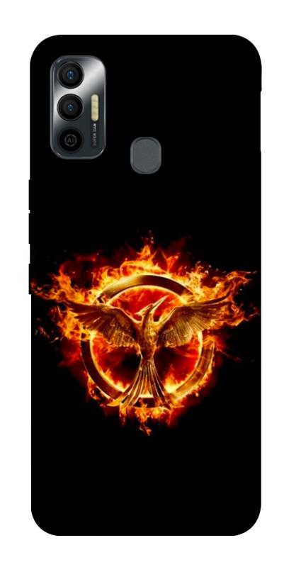 Чохол itsPrint Hunger games logo для TECNO Spark 7, кіно, купити оптом з доставкою