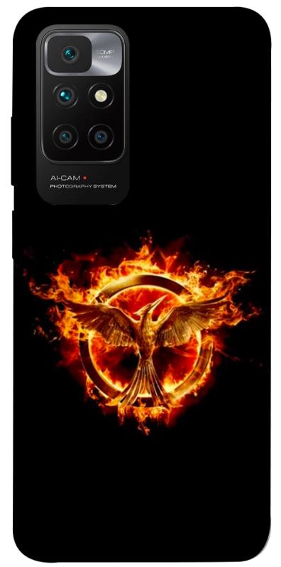 Чохол itsPrint Hunger games logo для Xiaomi Redmi 10, кіно, купити оптом з доставкою