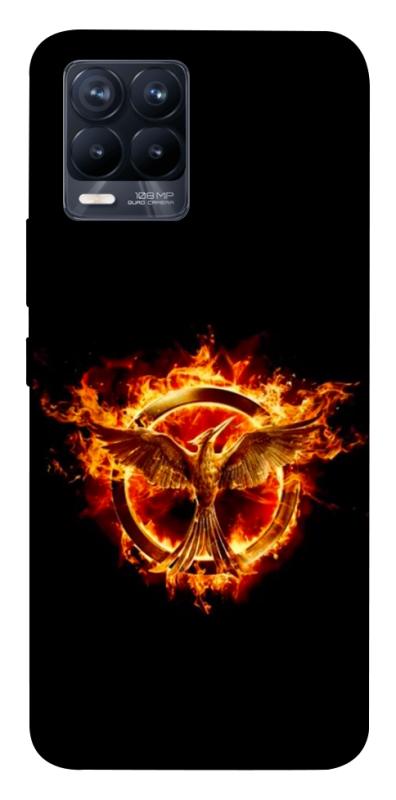 Чохол itsPrint Hunger games logo для Realme 8, кіно, купити оптом з доставкою