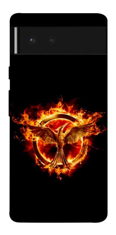 Чохол itsPrint Hunger games logo для Google Pixel 6, кіно, купити оптом з доставкою
