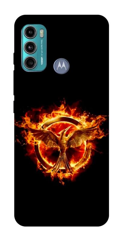 Чохол itsPrint Hunger games logo для Motorola Moto G60, кіно, купити оптом з доставкою