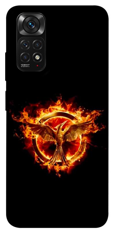 Чохол itsPrint Hunger games logo для Xiaomi Redmi Note 11 (Global) / Note 11S, кіно, купити оптом з доставкою