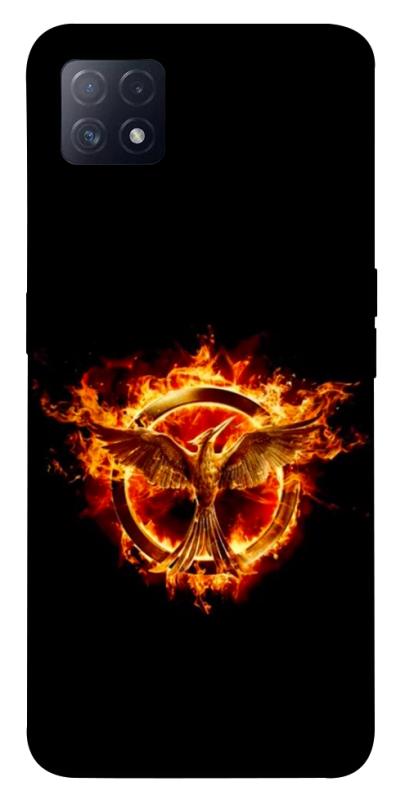 Чохол itsPrint Hunger games logo для Oppo A72 5G / A73 5G, кіно, купити оптом з доставкою