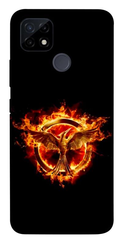 Чохол itsPrint Hunger games logo для Realme C12, кіно, купити оптом з доставкою
