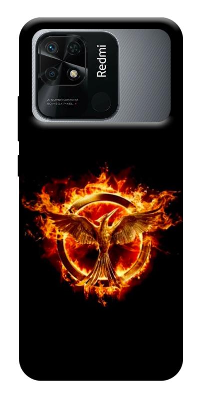 Чохол itsPrint Hunger games logo для Xiaomi Redmi 10C, кіно, купити оптом з доставкою
