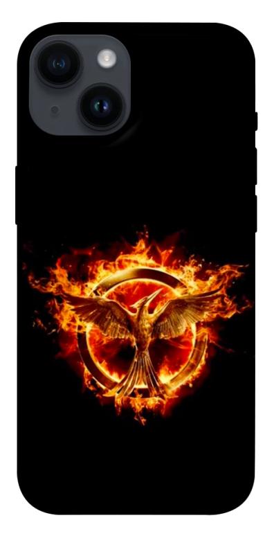 Чохол itsPrint Hunger games logo для Apple iPhone 14 (6.1"), кіно, купити оптом з доставкою