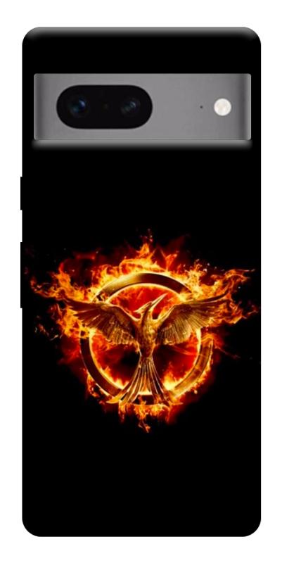 Чохол itsPrint Hunger games logo для Google Pixel 7, кіно, купити оптом з доставкою