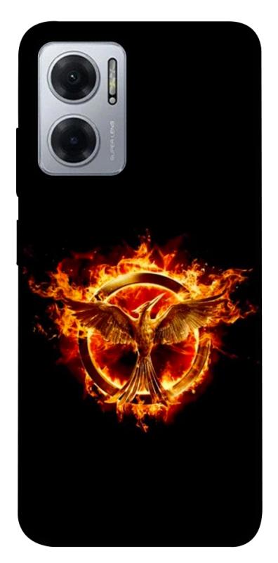 Чохол itsPrint Hunger games logo для Xiaomi Redmi Note 11E, кіно, купити оптом з доставкою