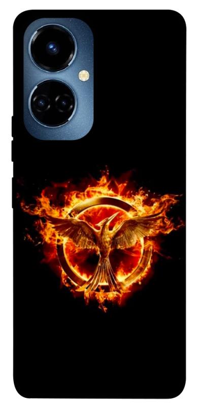 Чохол itsPrint Hunger games logo для TECNO Camon 19 (CI6n) / 19 Pro (CI8n), кіно, купити оптом з доставкою