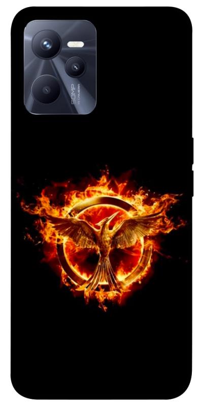 Чохол itsPrint Hunger games logo для Realme C35, кіно, купити оптом з доставкою