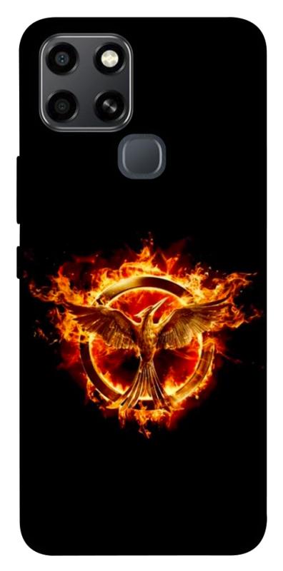 Чохол itsPrint Hunger games logo для Infinix Smart 6, кіно, купити оптом з доставкою