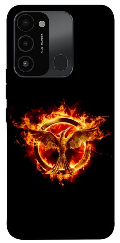 Чохол itsPrint Hunger games logo для Tecno Spark Go 2022 (KG5m), кіно, купити оптом з доставкою
