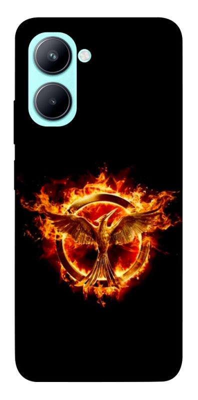 Чохол itsPrint Hunger games logo для Realme C33, кіно, купити оптом з доставкою