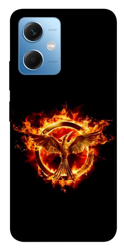 Чохол itsPrint Hunger games logo для Xiaomi Redmi Note 12 5G, кіно, купити оптом з доставкою