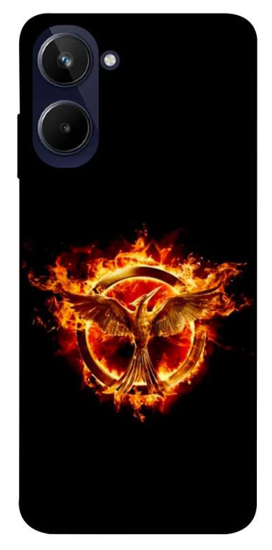 Чохол itsPrint Hunger games logo для Realme 10 4G, кіно, купити оптом з доставкою