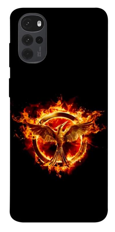 Чохол itsPrint Hunger games logo для Motorola Moto G22, кіно, купити оптом з доставкою