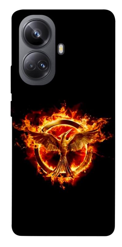 Чохол itsPrint Hunger games logo для Realme 10 Pro+, кіно, купити оптом з доставкою