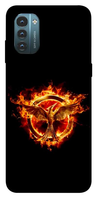 Чохол itsPrint Hunger games logo для Nokia G21, кіно, купити оптом з доставкою