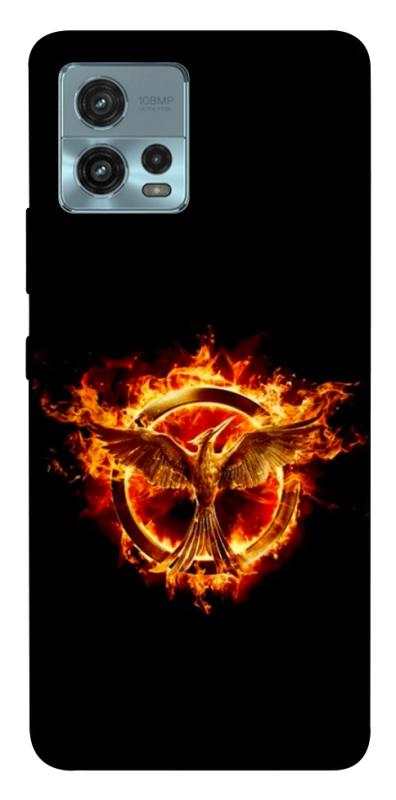 Чохол itsPrint Hunger games logo для Motorola Moto G72, кіно, купити оптом з доставкою