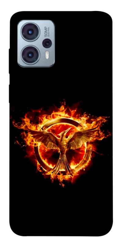Чохол itsPrint Hunger games logo для Motorola Moto G23, кіно, купити оптом з доставкою