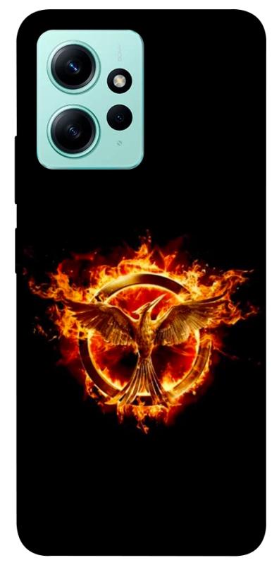 Чохол itsPrint Hunger games logo для Xiaomi Redmi Note 12 4G, кіно, купити оптом з доставкою