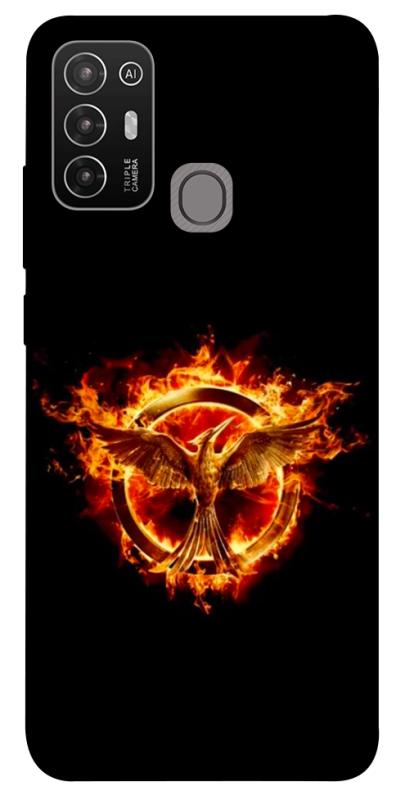 Чохол itsPrint Hunger games logo для ZTE Blade A52, кіно, купити оптом з доставкою