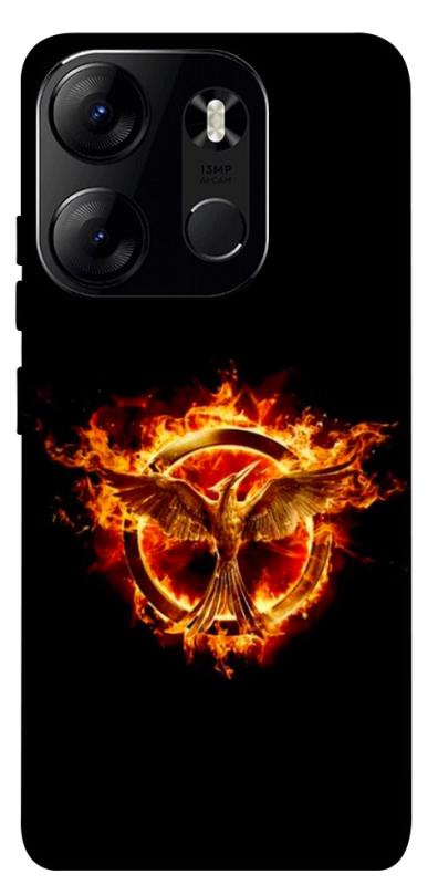 Чохол itsPrint Hunger games logo для Tecno Spark Go 2023, кіно, купити оптом з доставкою