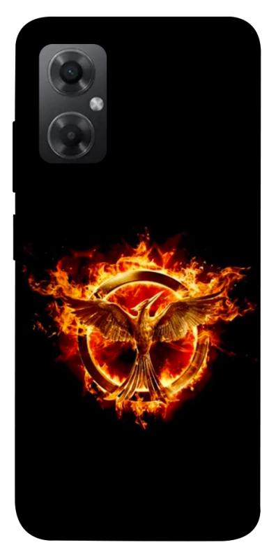 Чохол itsPrint Hunger games logo для Xiaomi Redmi Note 11R, кіно, купити оптом з доставкою